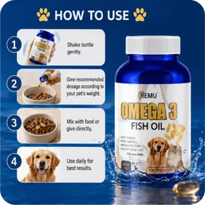REMU OMEGA 3 FISH OIL