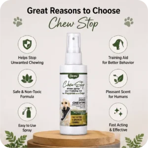 REMU Chew Stop Bitter Spray and Training Aid