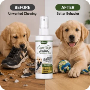 REMU Chew Stop Bitter Spray and Training Aid