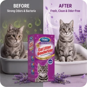 REMU Cat Litter Deodorizer – Maximum Odor Control